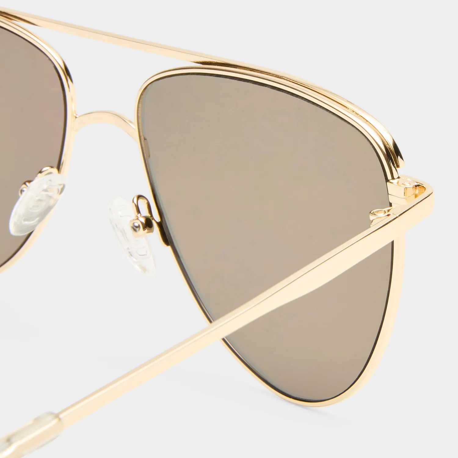 Le Specs The Duke occhiali da sole oro aviatore specchio