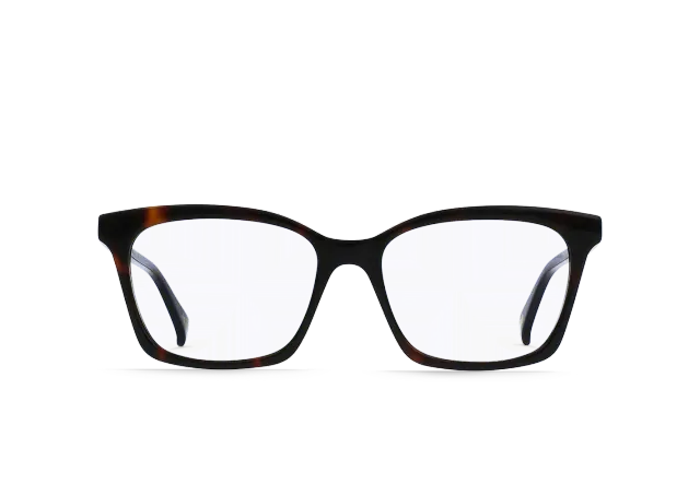 Raen Del montatura da vista Kola Tortoise Clear 53