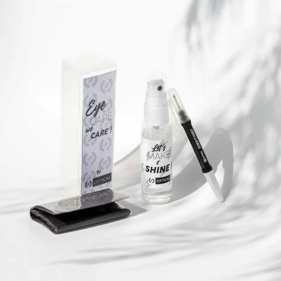 Hemmet Cleaning Kit pulizia occhiali con cacciavite