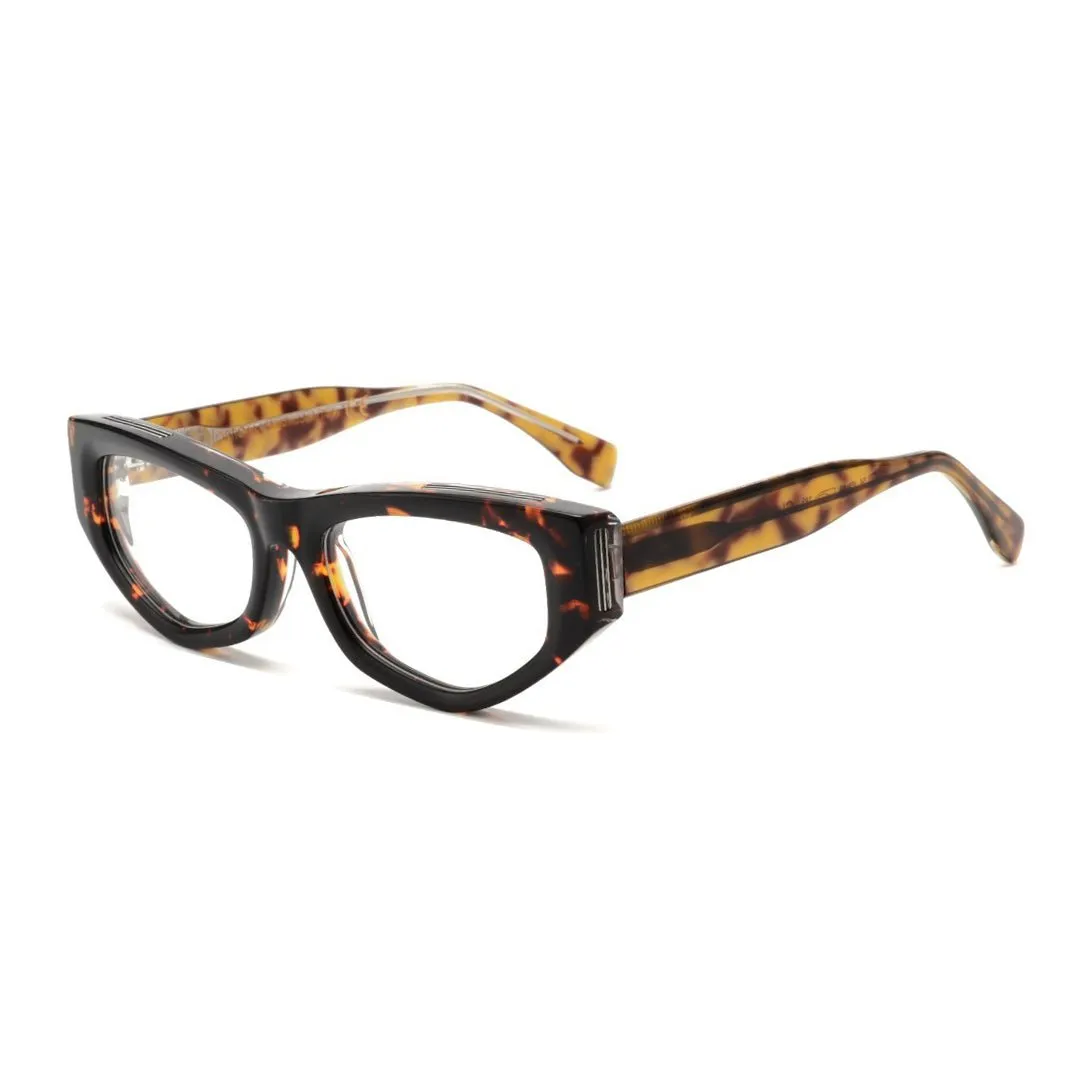 Hemmet H Optical Glamor Bitch montatura acetato nero