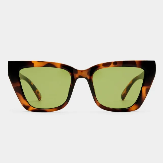 Le Specs Le Coeur occhiali da sole dark tort large