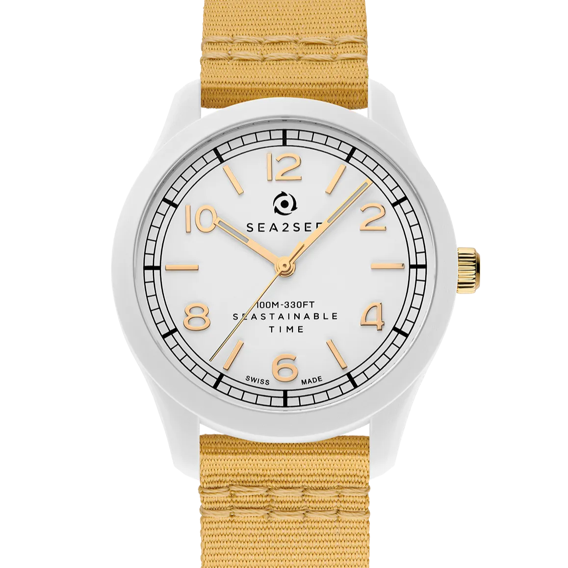 Sea2See Bali 03 orologio 37 mm bianco