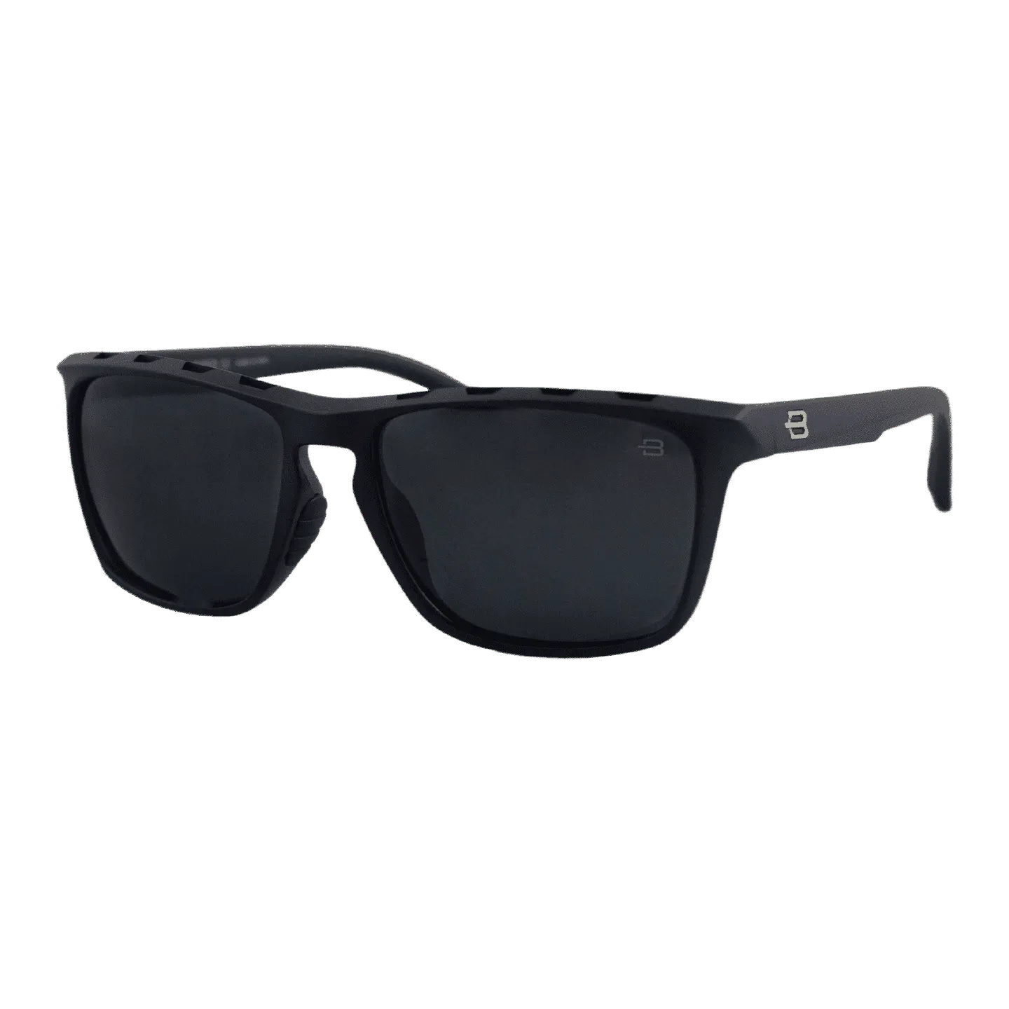 Bloovs Boston occhiale da sole nero grigio opaco polarizzato