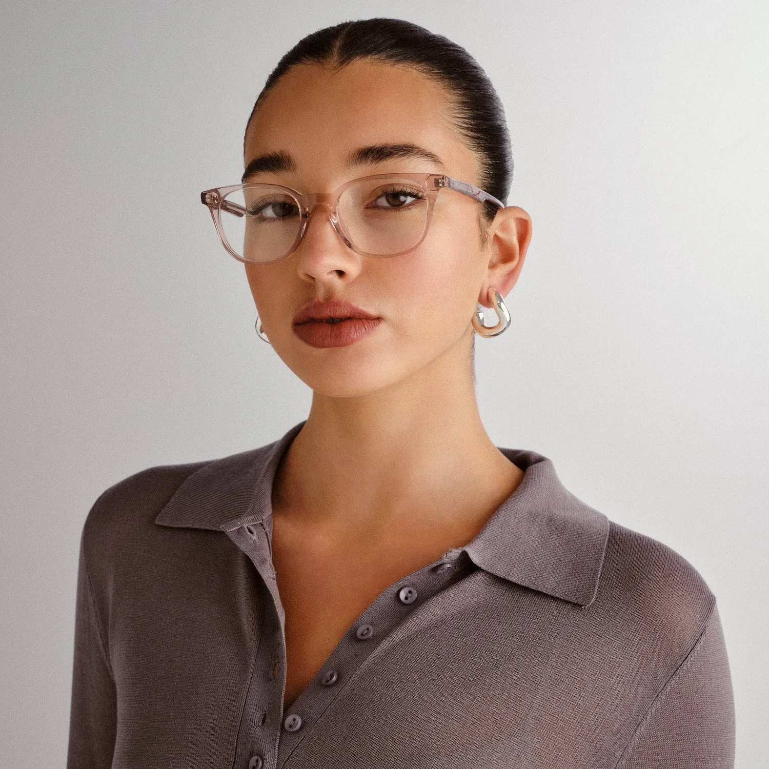 Le Specs Believer montatura da vista Rosewater acetato