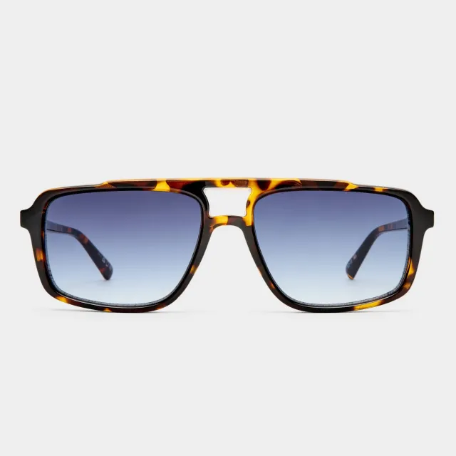 Le Specs Le Gars + occhiale da sole tartaruga sfumato