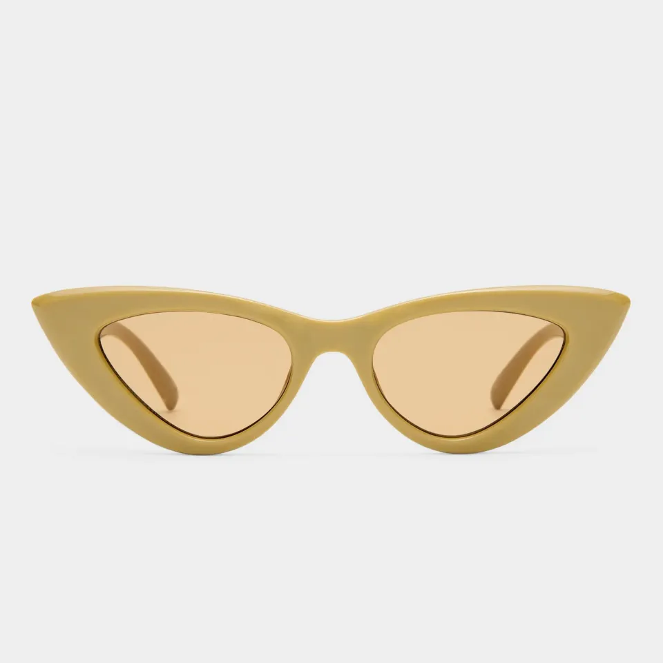 Le Specs Hypnosis occhiali da sole biscotto cat-eye marrone