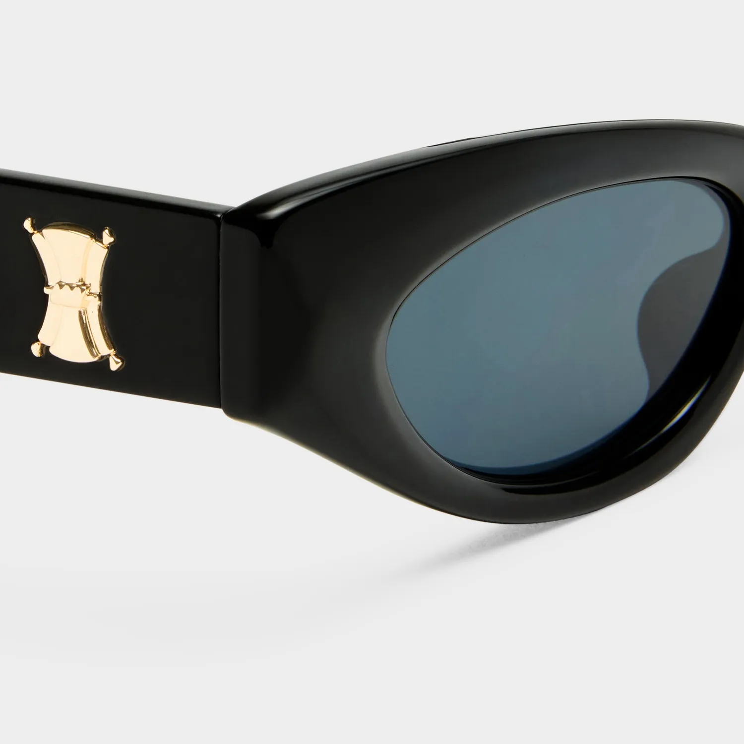 Le Specs The Stealth occhiali da sole neri cat-eye