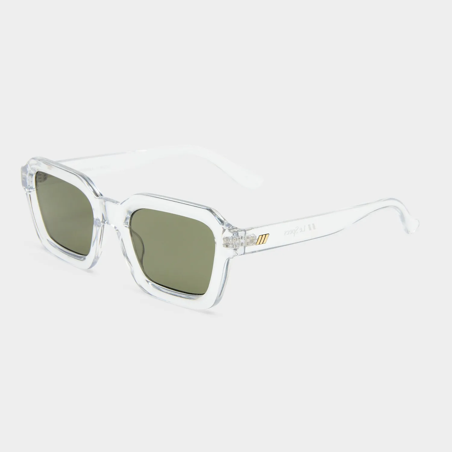 Le Specs Impossible occhiali da sole clear verdi