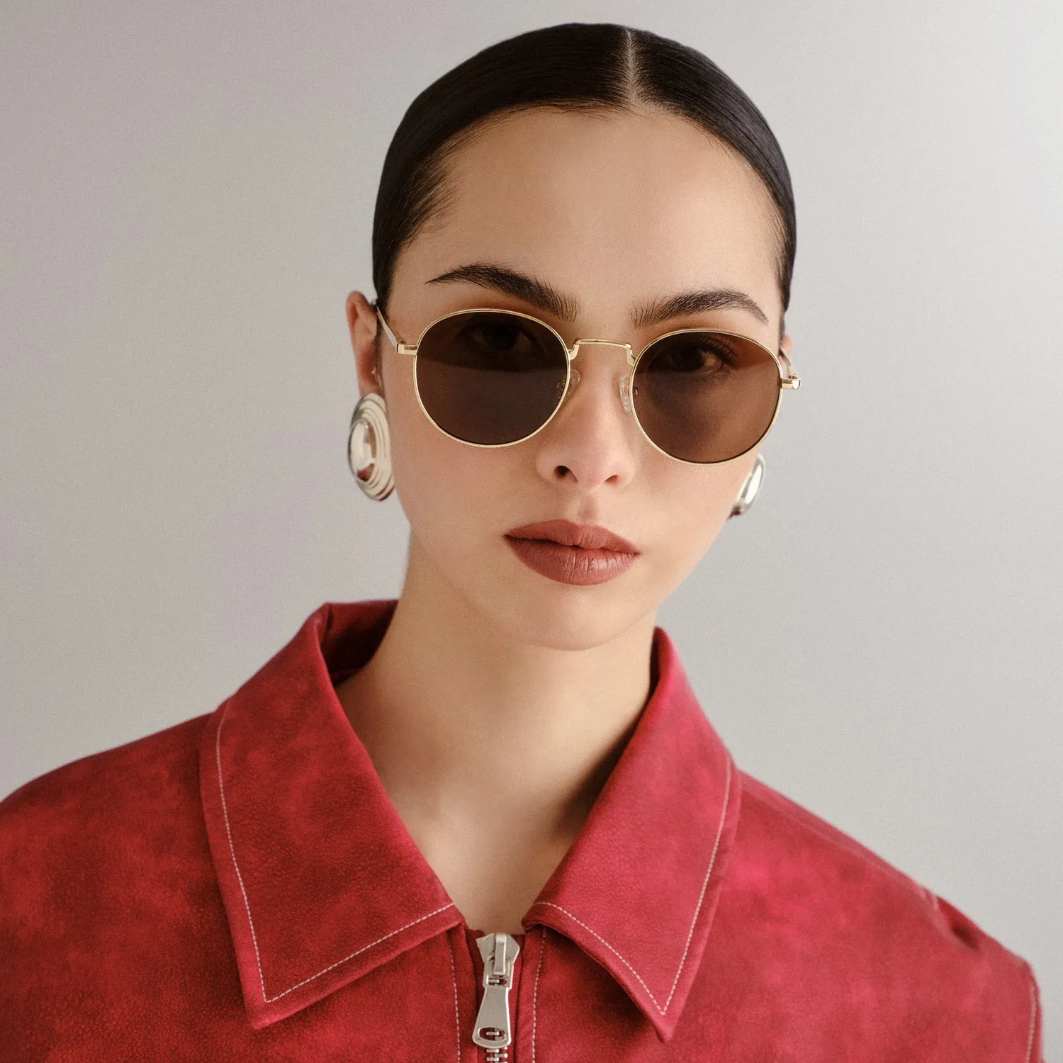 Le Specs Lost Legacy occhiale da sole oro polarizzato