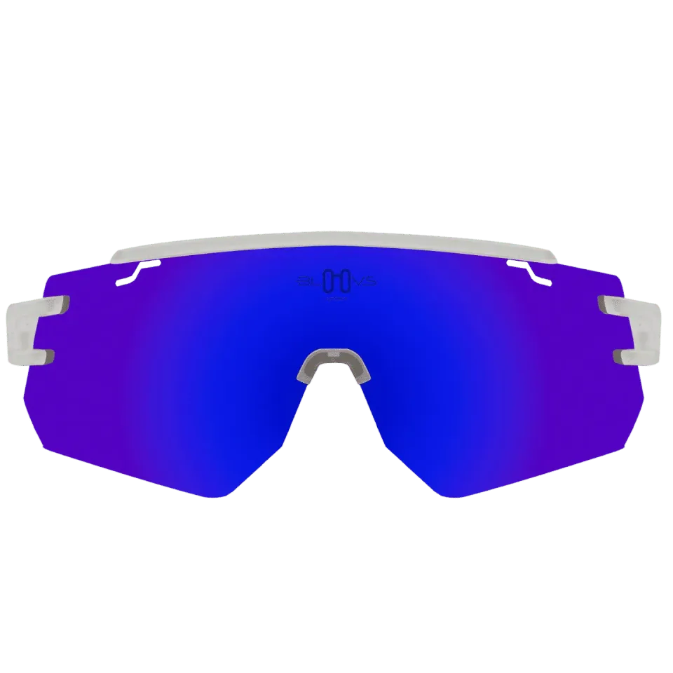Bloovs Galibier Cristallo Blu occhiale da sole oversize
