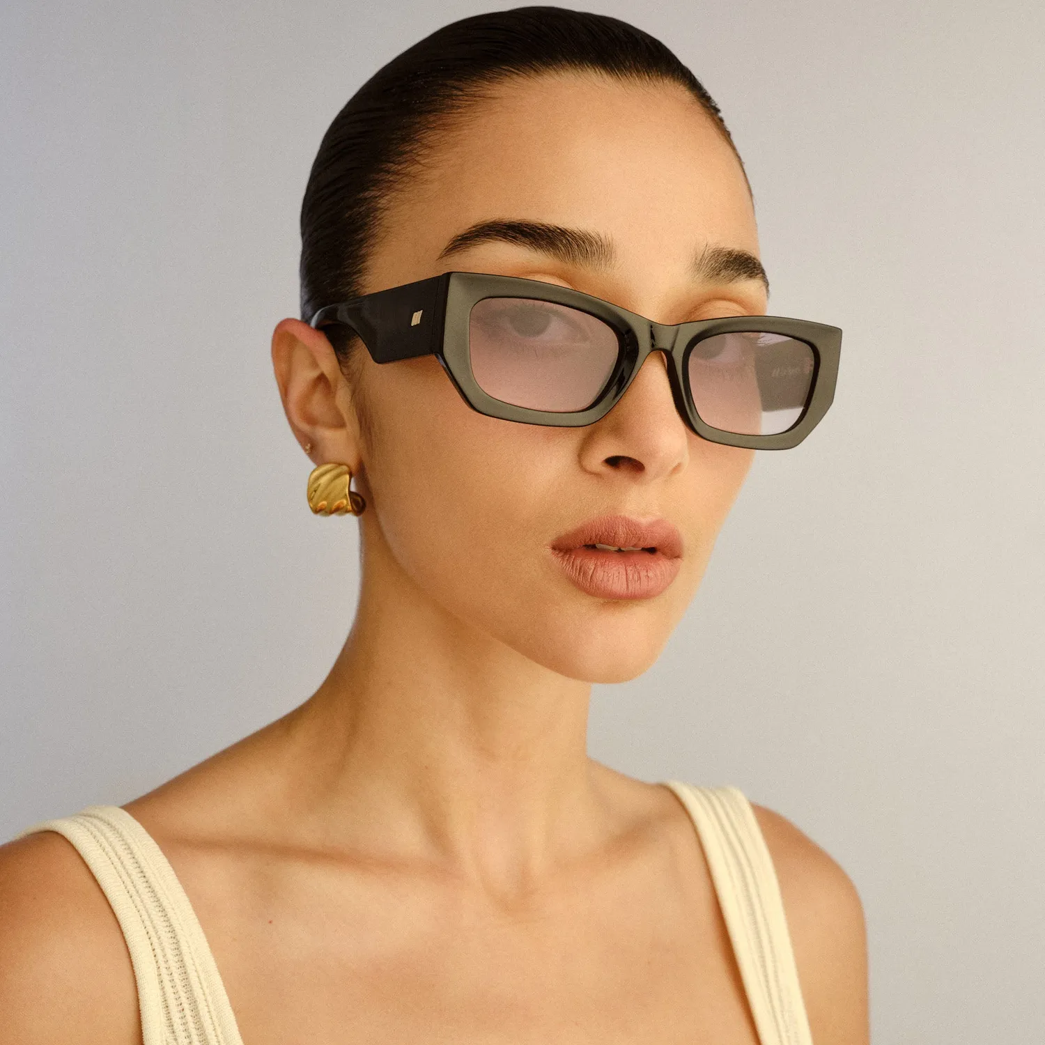 Le Specs Beachcomber occhiali da sole nero donna