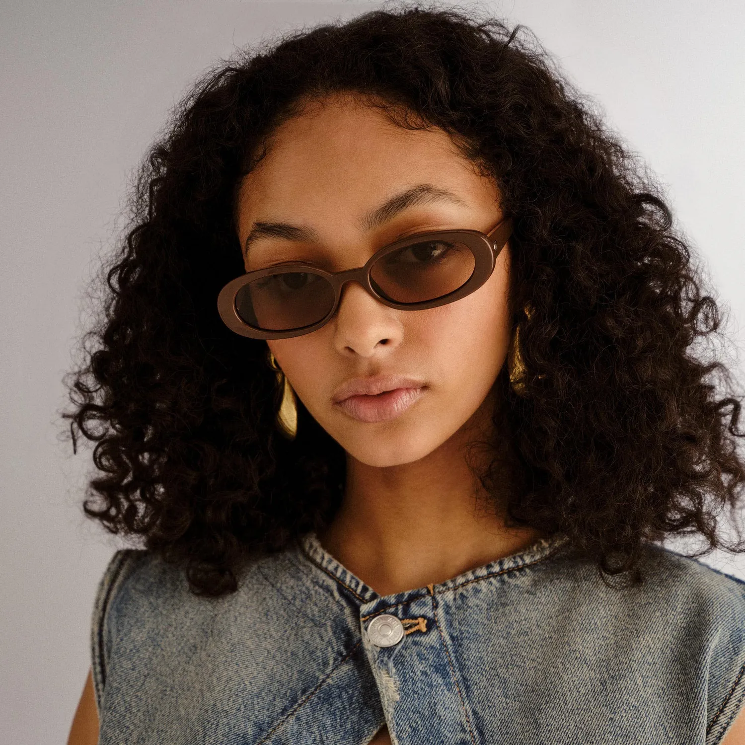 Le Specs Outta Love occhiali da sole cocoa piccolo
