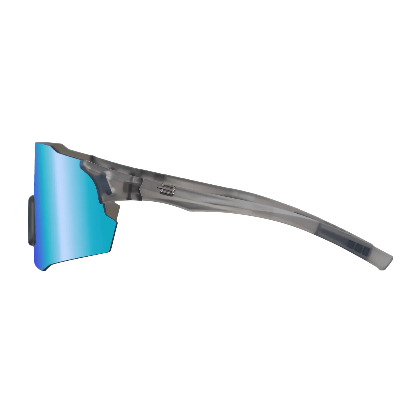 Bloovs Stelvio Crystal Gray Ice Blue occhiali ciclismo