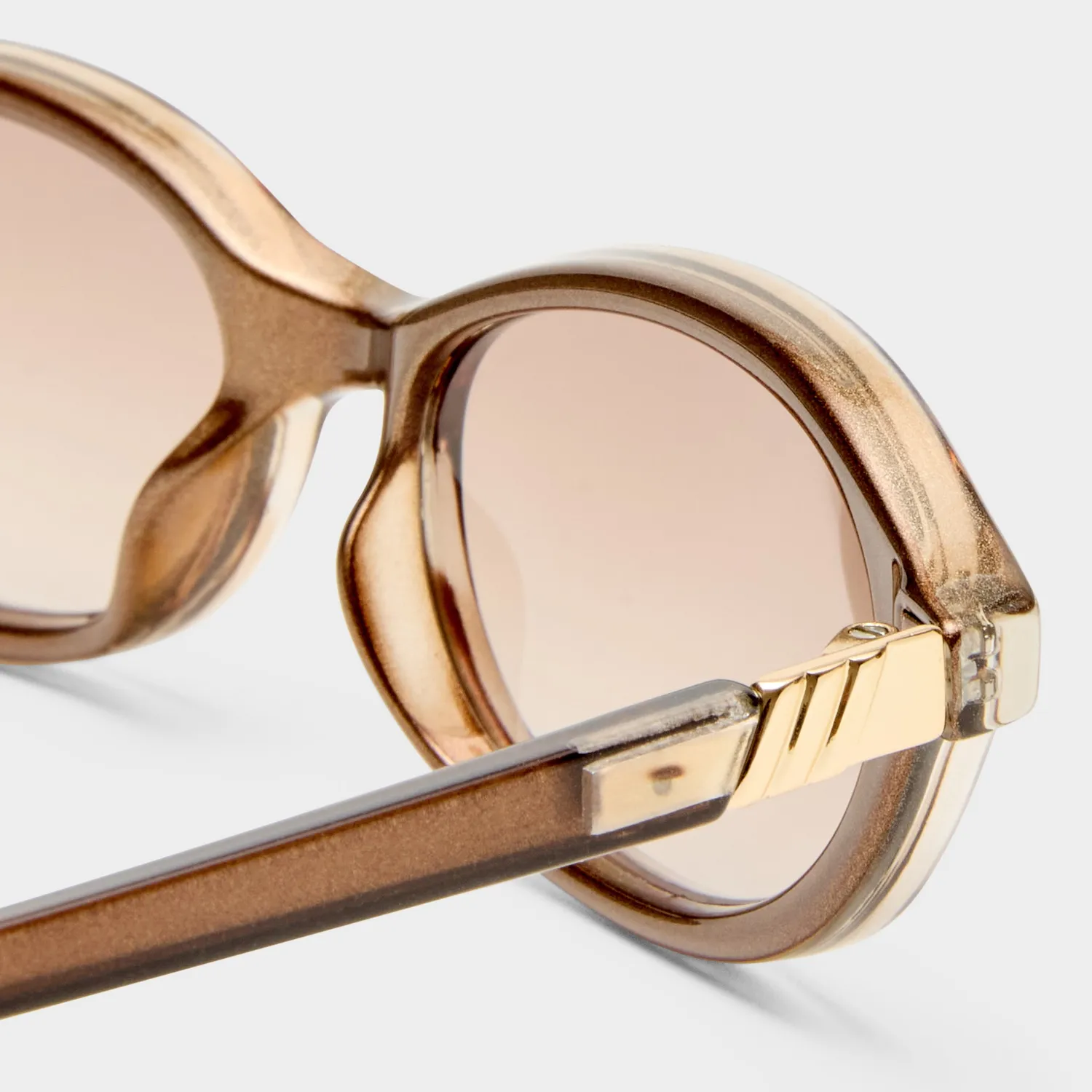 Le Specs Duskfall occhiali da sole pearl chocolate sfumati