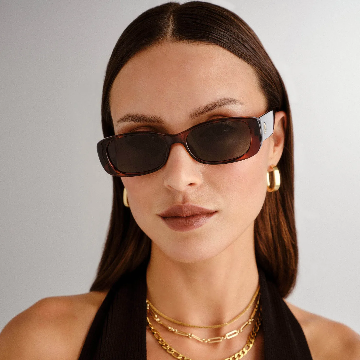 Le Specs Unreal occhiali da sole toffee tort khaki