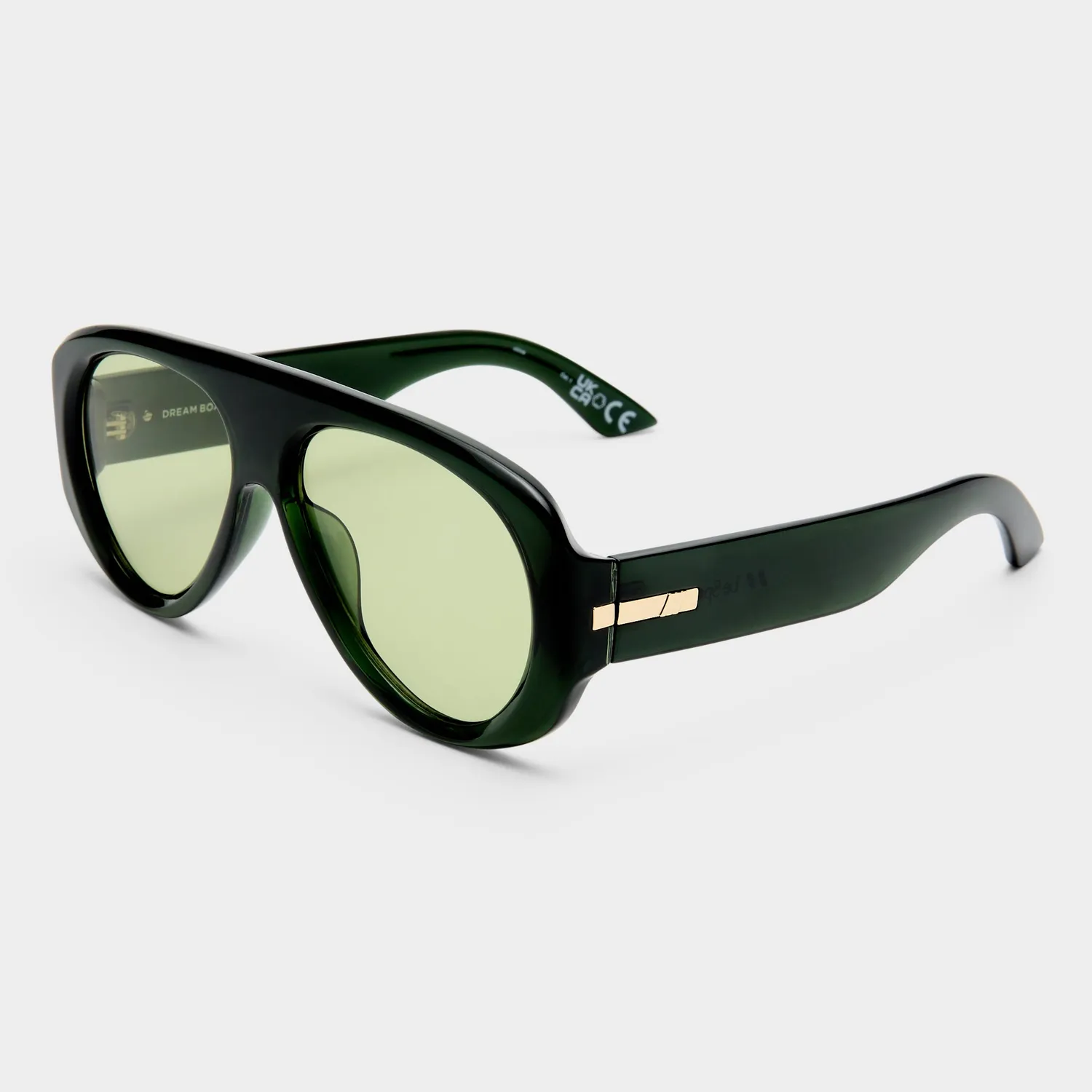 Le Specs Dream Boat occhiali da sole moss aviator