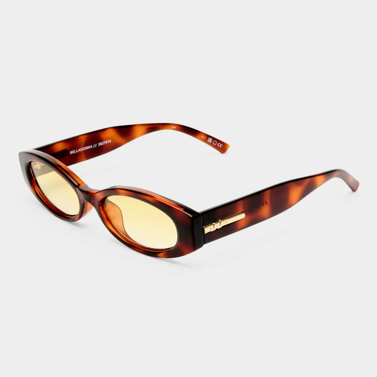 Le Specs Belladonna occhiali da sole toffee ovali