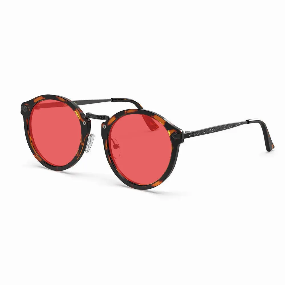 Hemmet Vintage Raider Valentine occhiali sole con clip-on oro