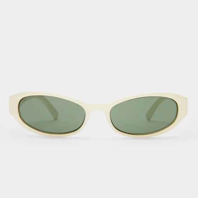 Le Specs Popalicious + occhiali da sole pearl ivory