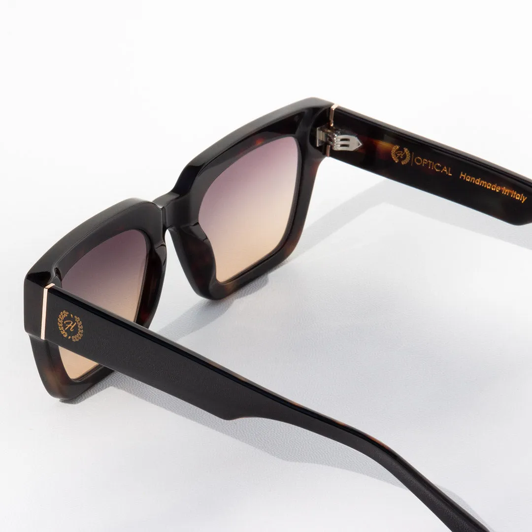 Hemmet Icon H Optical occhiale da sole oversize quadrato glam