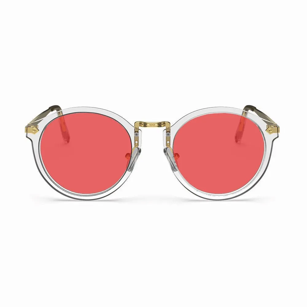 Hemmet Vintage Raider occhiali da sole argento UV400