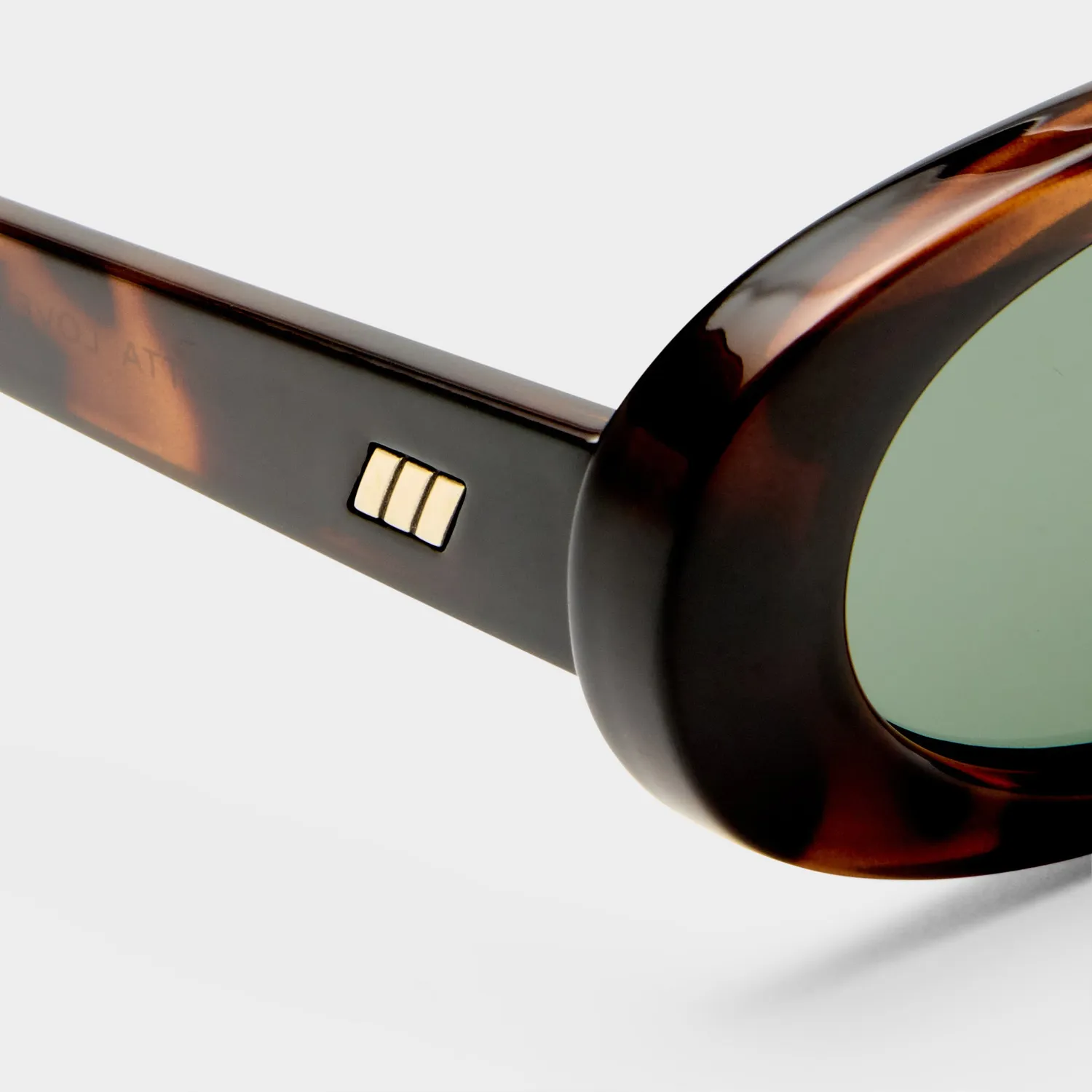 Le Specs Outta Love occhiale da sole tort lente verde