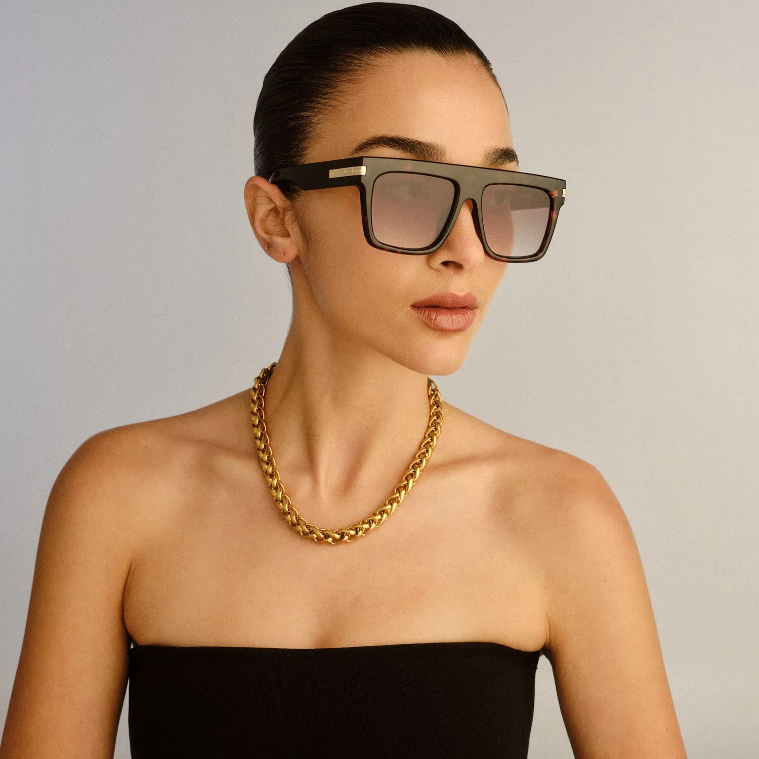 Le Specs Offside+ occhiali da sole tartaruga khaki