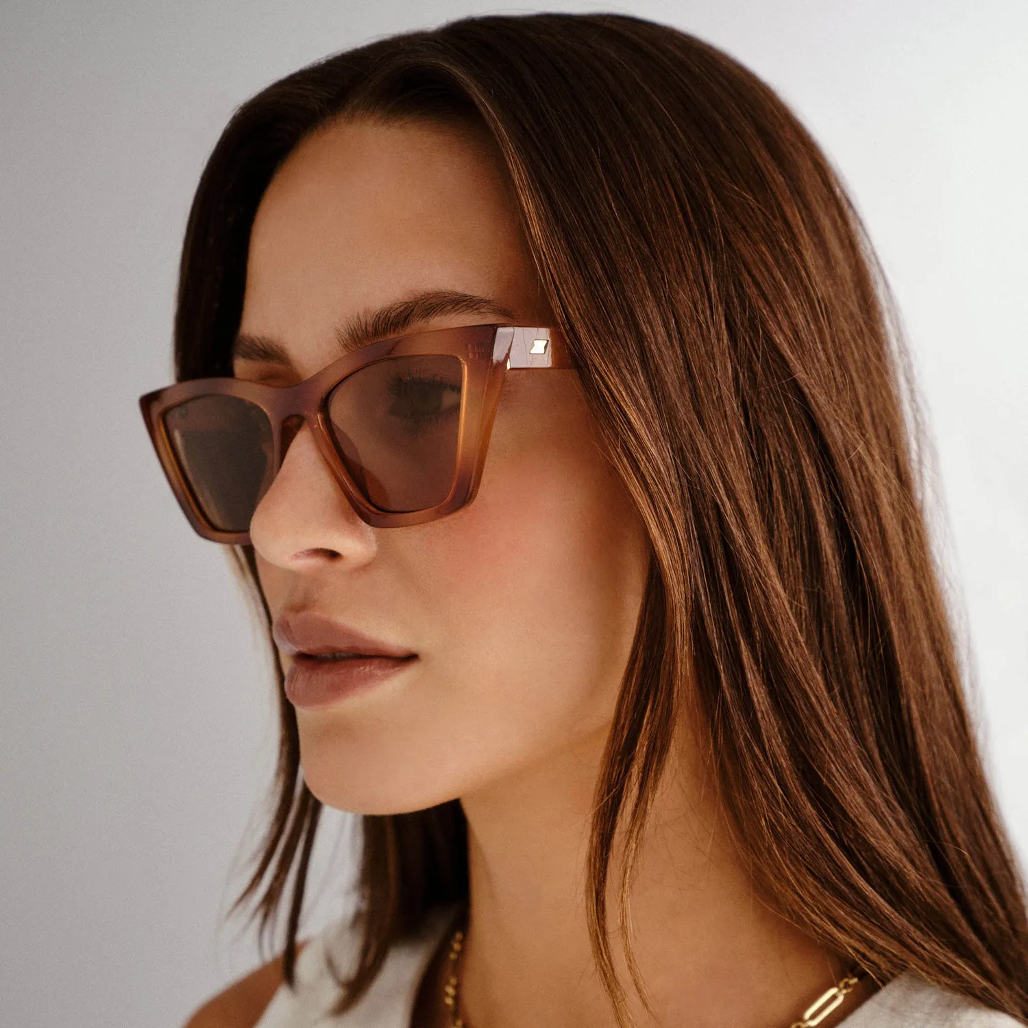 Le Specs Velodrome occhiale da sole tartarugato cat-eye