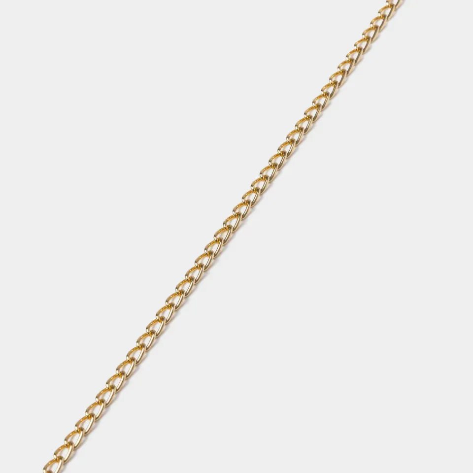 Le Specs Fine Neck Chain catenella occhiali oro