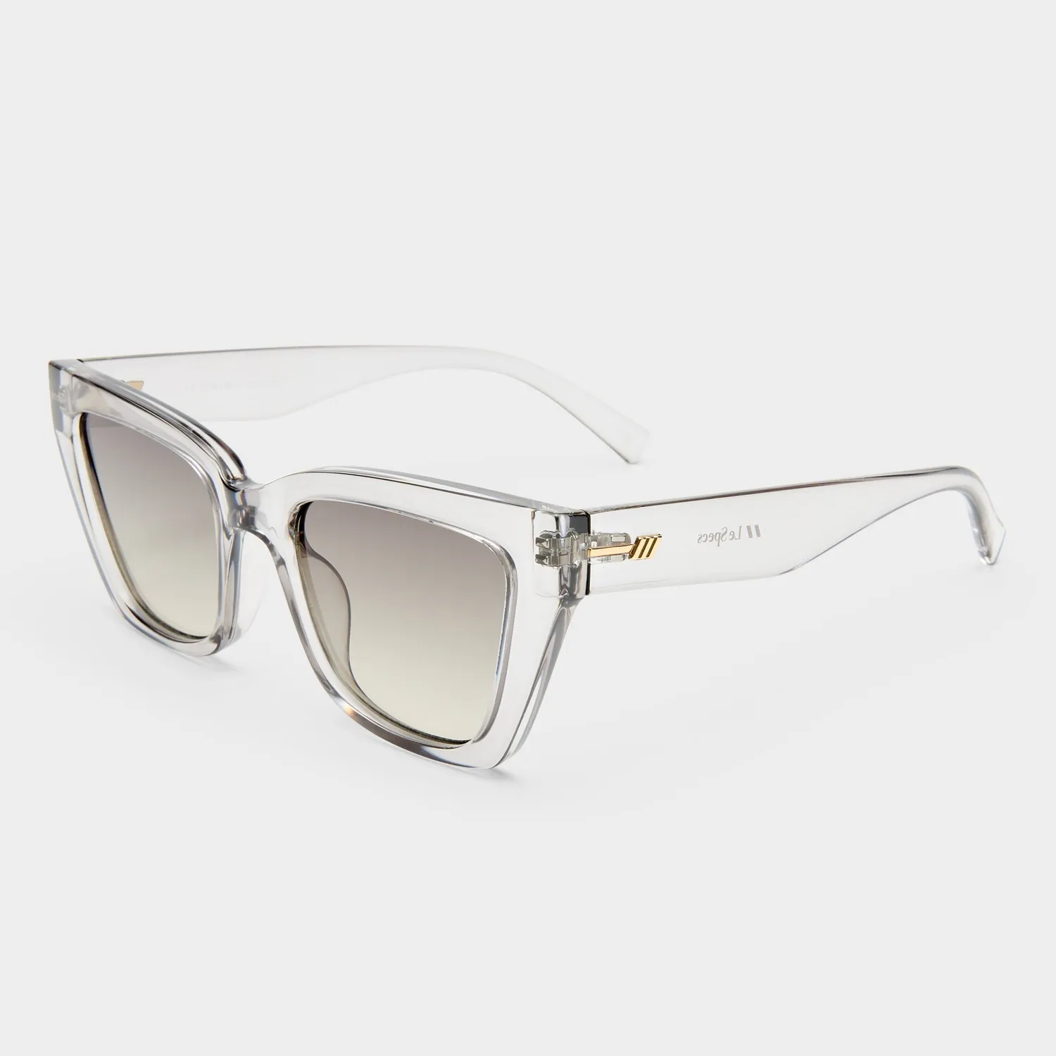 Le Specs Le Coeur occhiali sole cat-eye smoke khaki