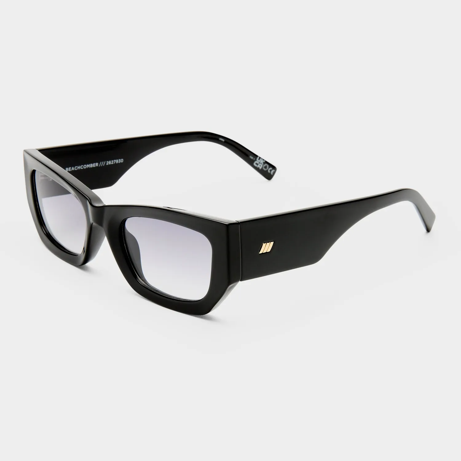 Le Specs Beachcomber occhiali da sole nero donna