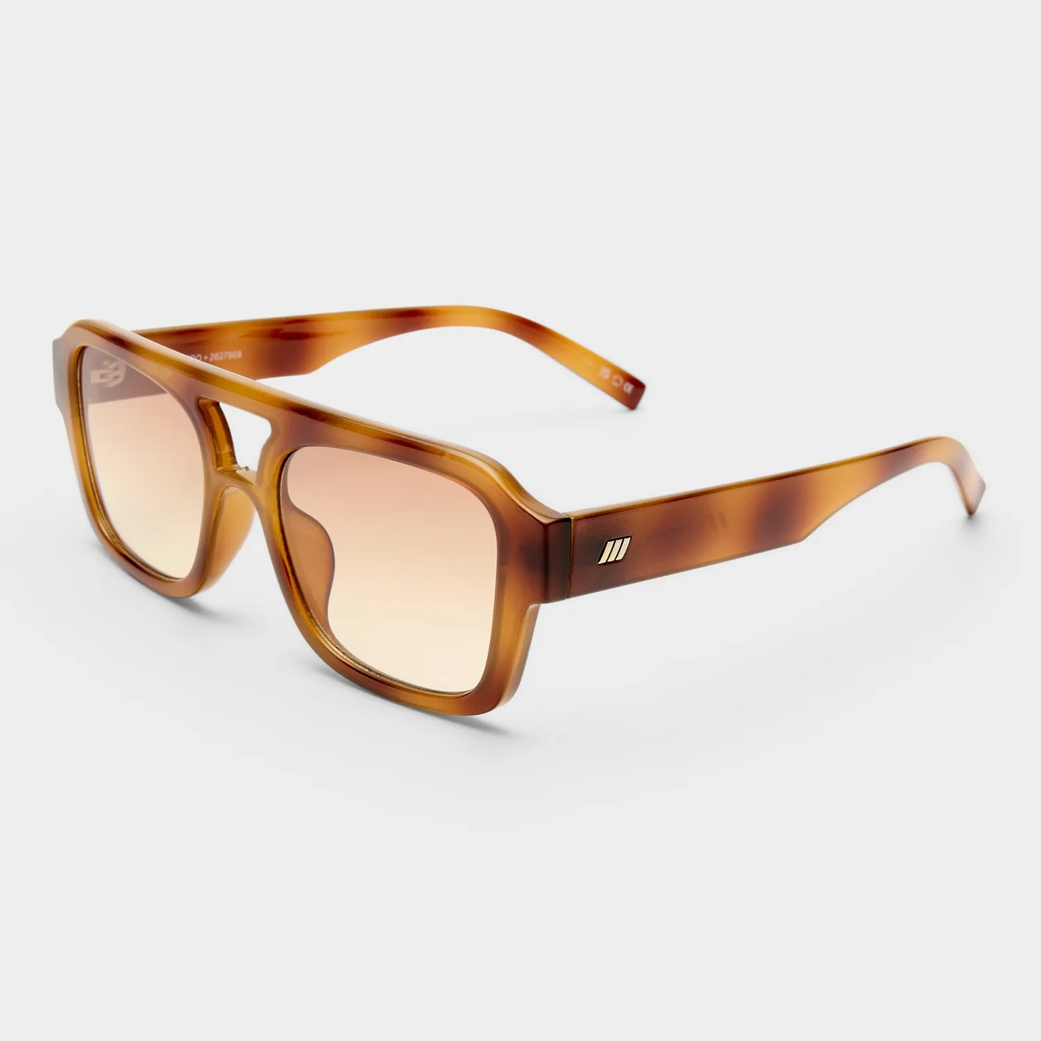 Le Specs Subzero + occhiale da sole vintage tort sfumato
