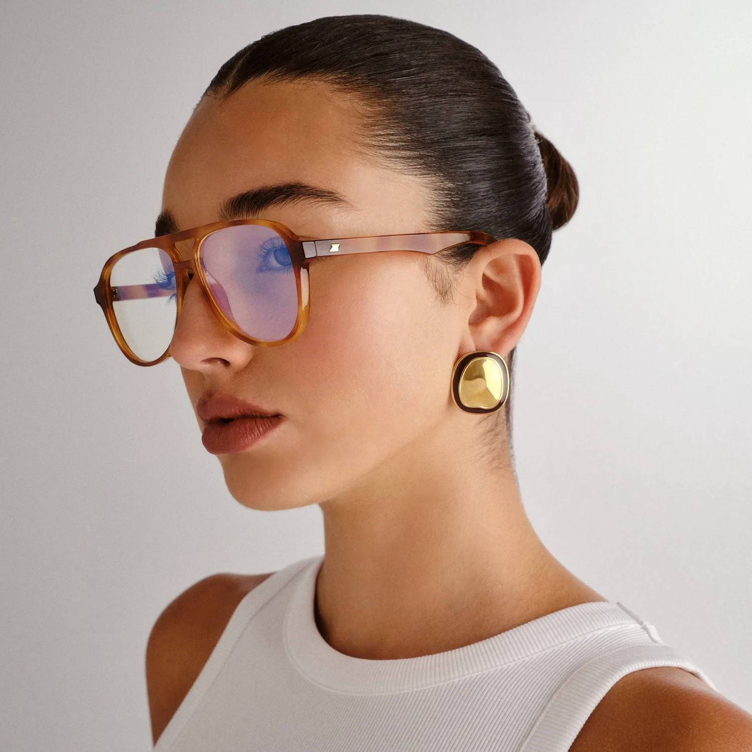 Le Specs Tragic Magic occhiale luce blu tartarugato