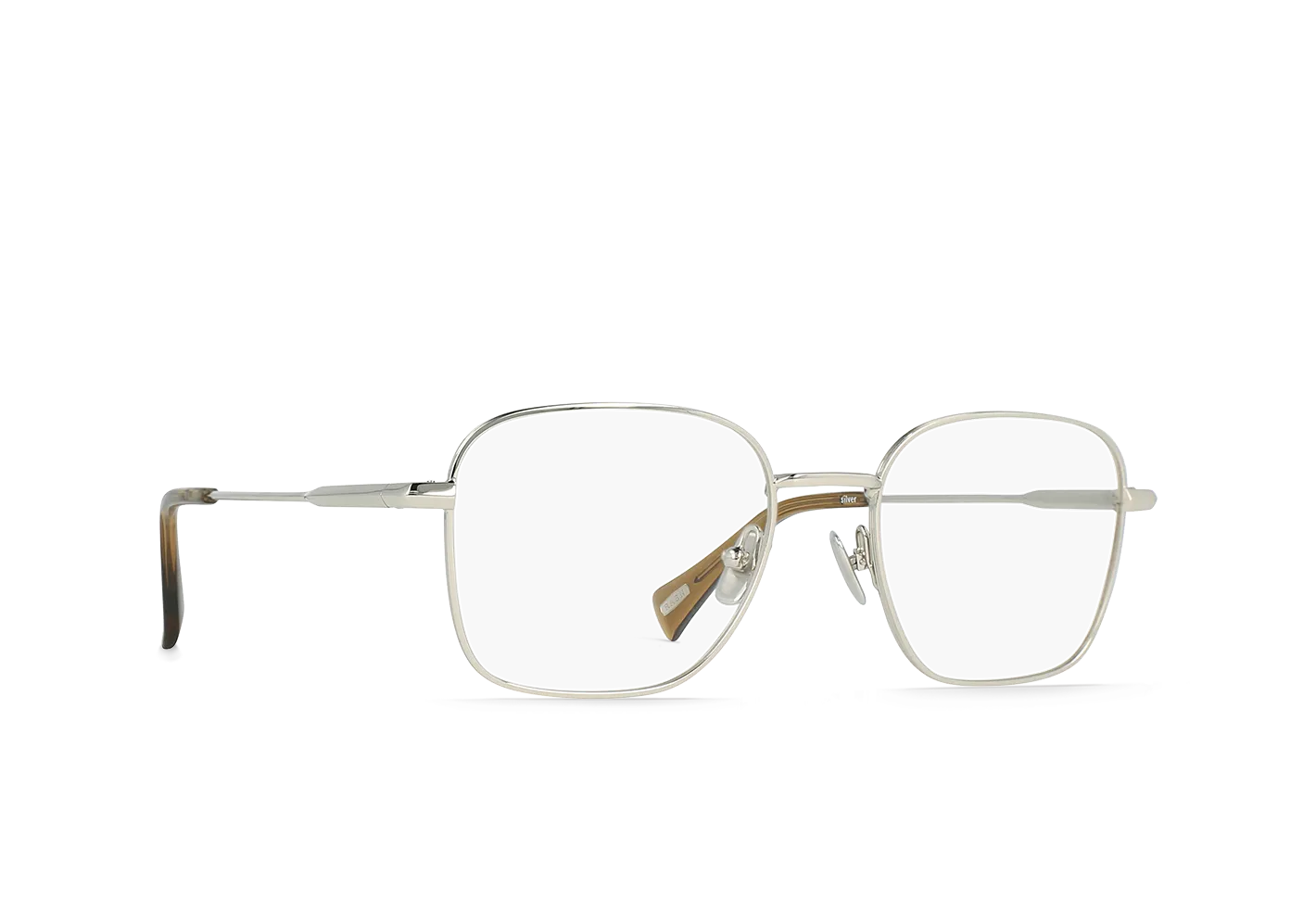 Raen Levings montatura da vista Silver Kelp Clear 50
