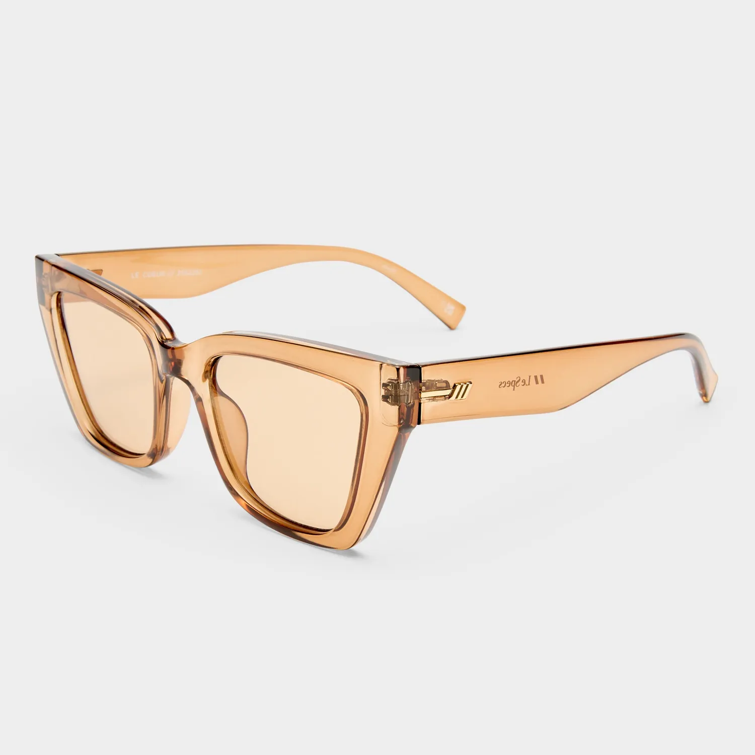Le Specs Le Coeur occhiali da sole marroni cat-eye