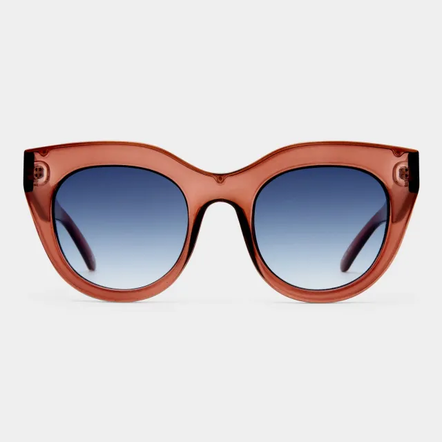 Le Specs Air Heart occhiali da sole smokey pink cat-eye