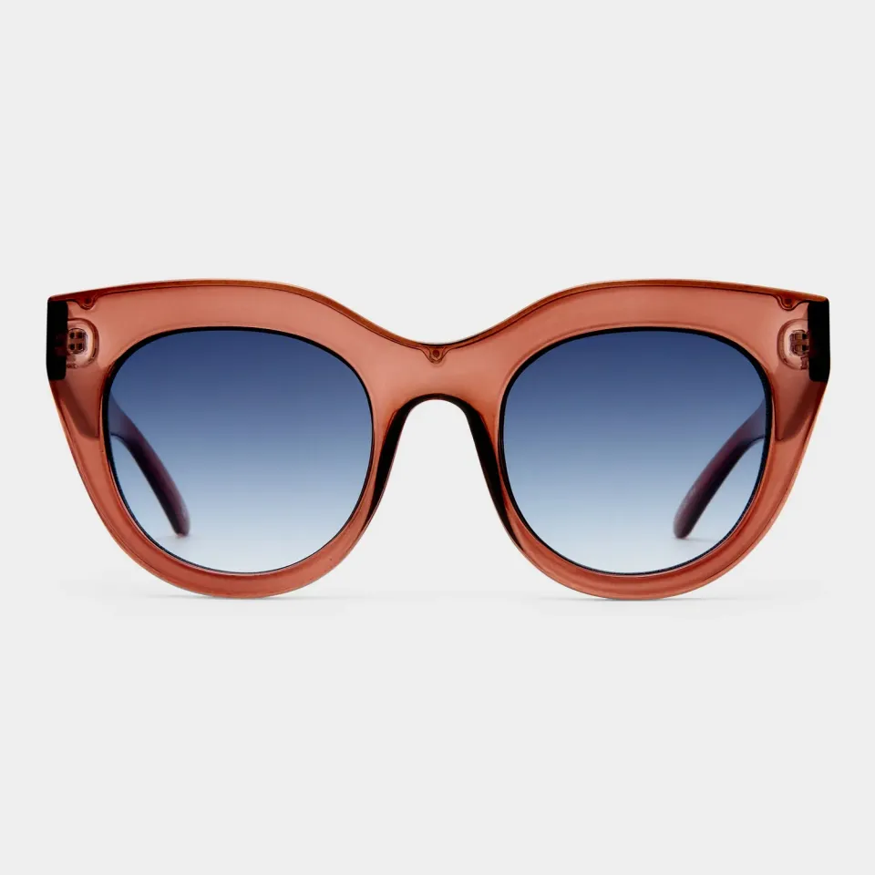 Le Specs Air Heart occhiali da sole smokey pink cat-eye
