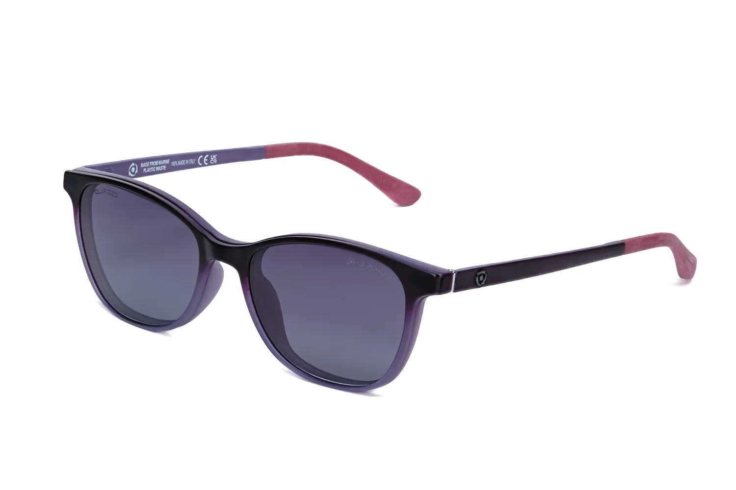 Sea2See Adriatica montatura da vista clip-on havana rosa