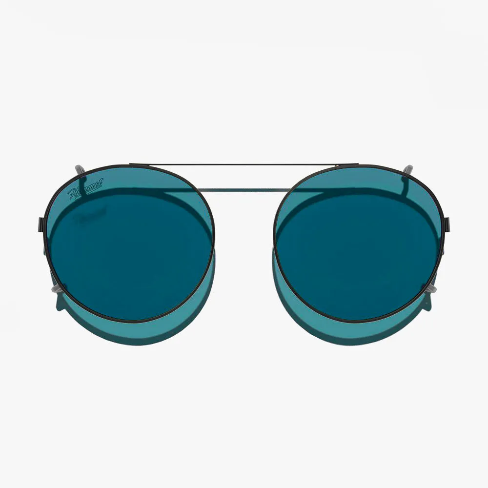 Hemmet S2 Tints Aquamarine clip-on polarizzato oro
