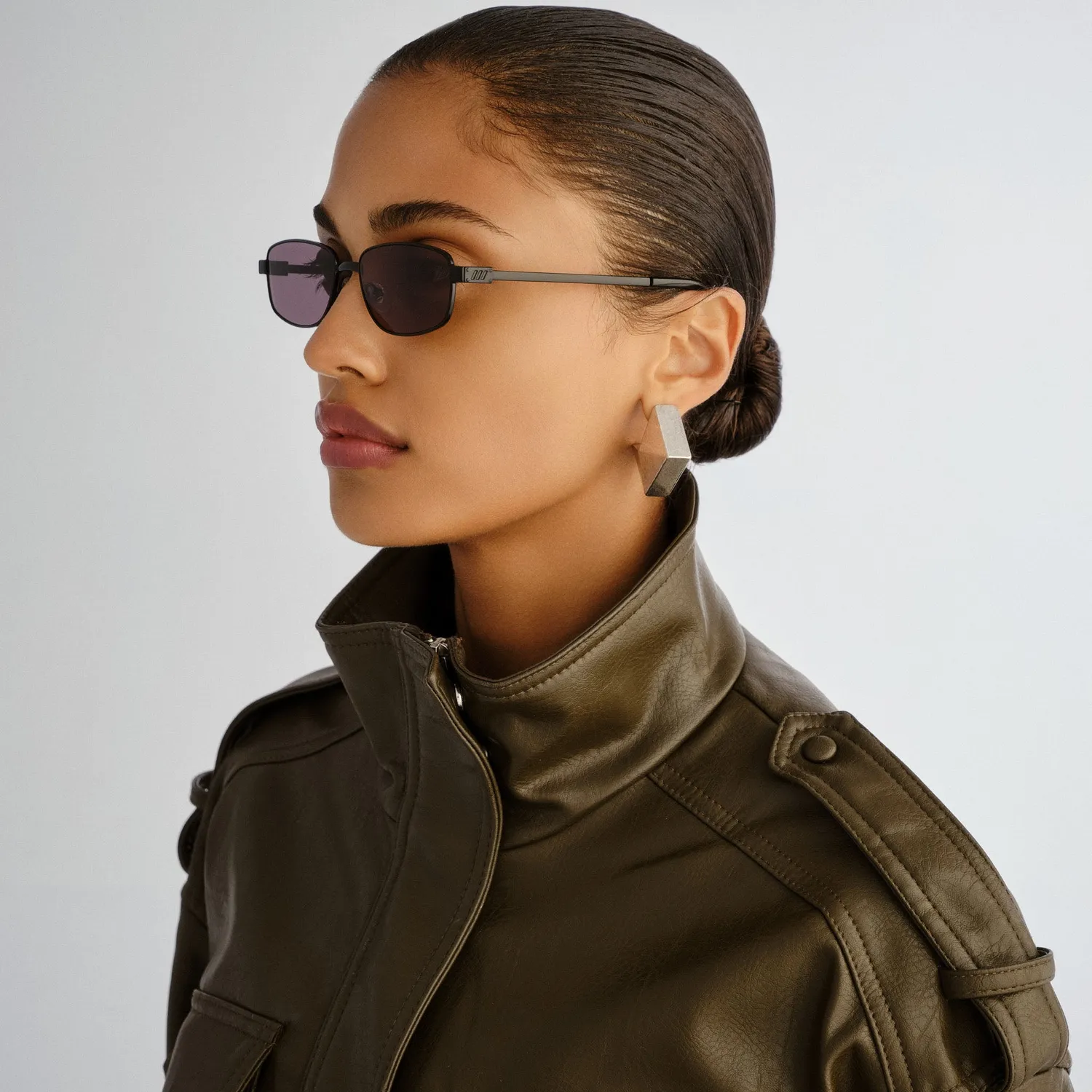 Le Specs Torrid occhiali da sole black rettangolari