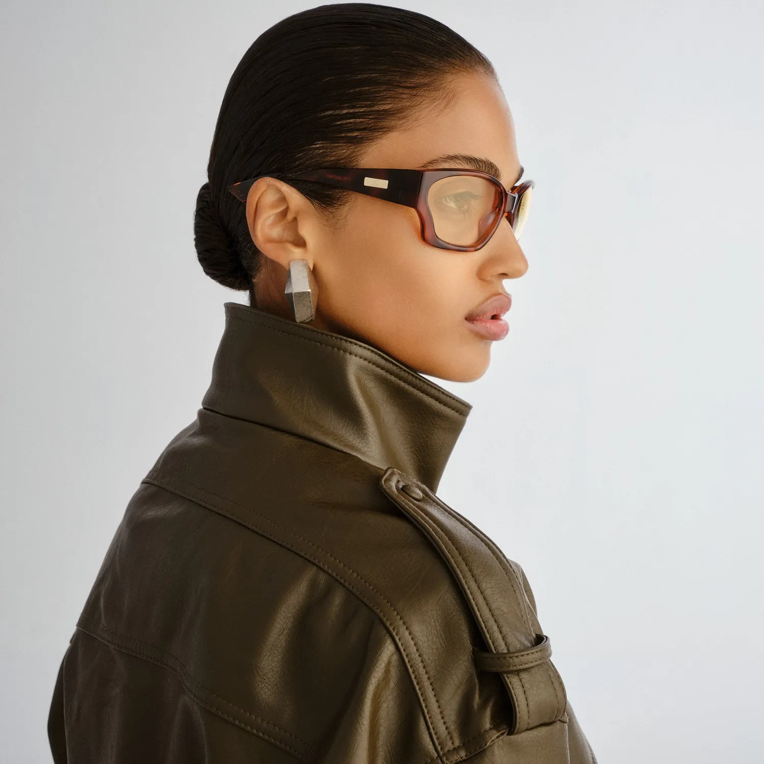Le Specs Salacious occhiale da sole toffee tort wrap