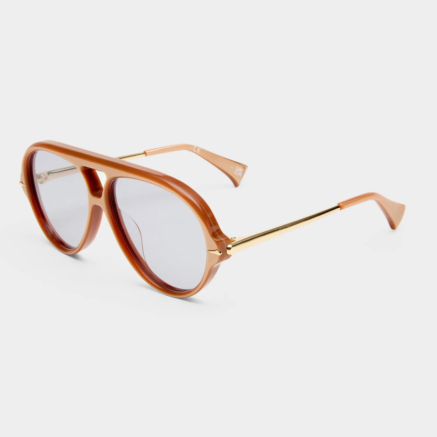 Le Specs Numero Once occhiale da sole champagne aviatore