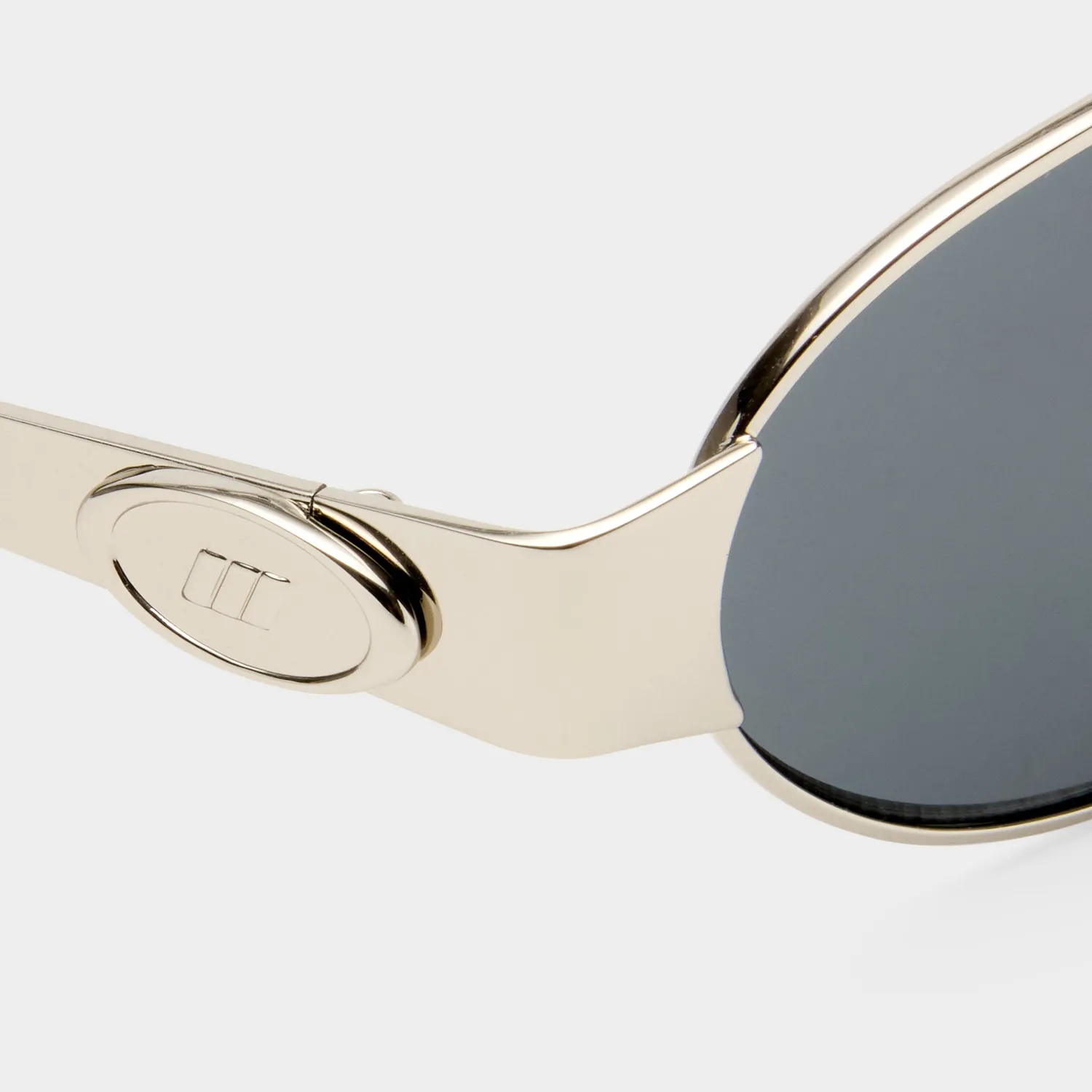Le Specs Frostbite occhiale da sole silver ovale sport
