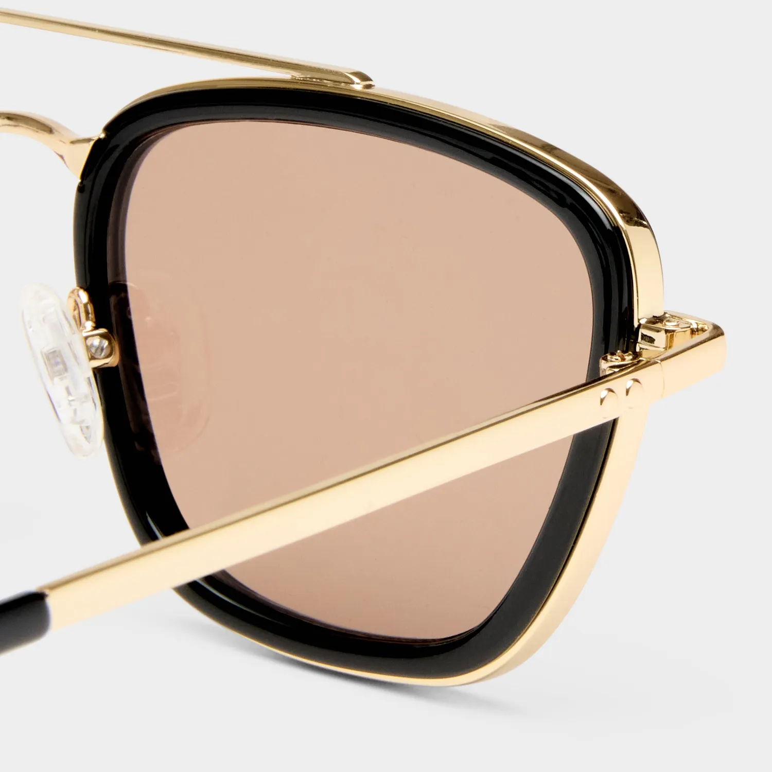 Le Specs Diametric occhiale da sole oro nero