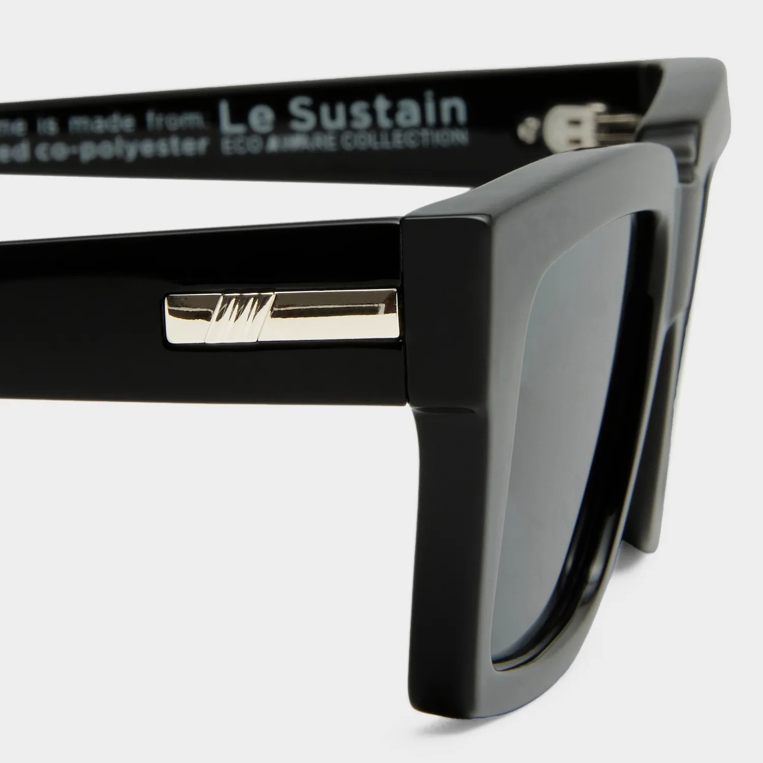 Le Specs Nocturnal Habit occhiali da sole nero D-frame