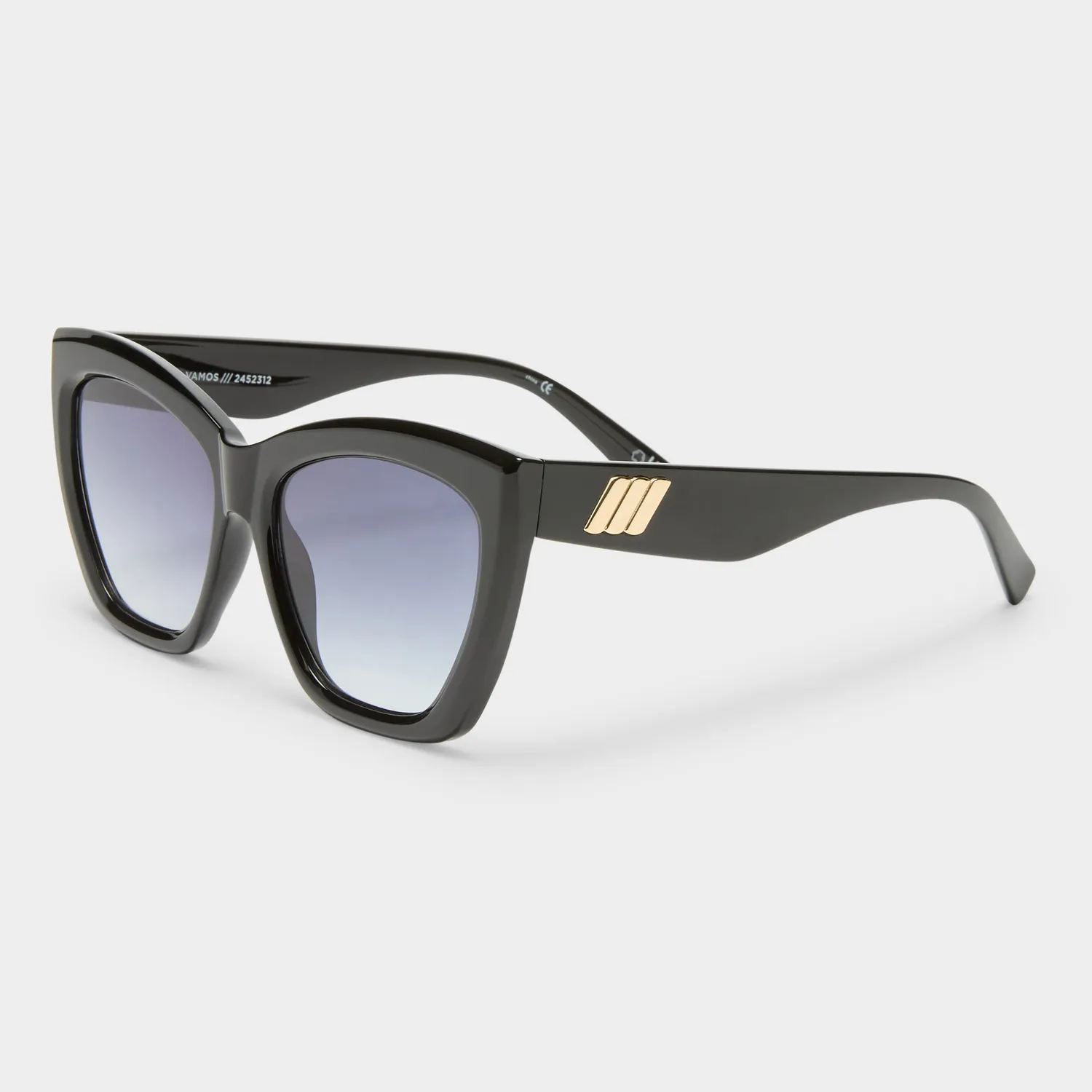 Le Specs Vamos occhiale da sole nero cat-eye