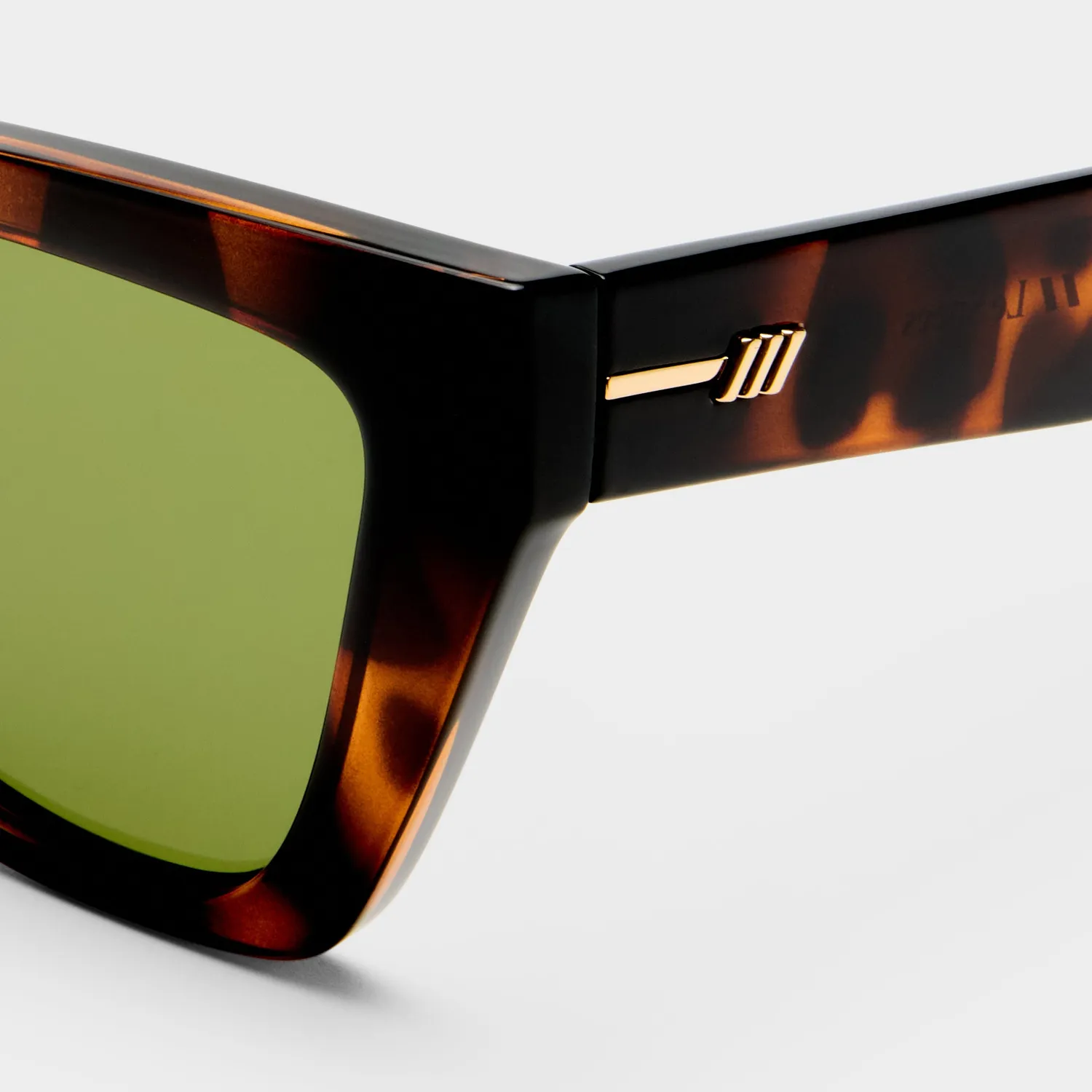 Le Specs Le Coeur occhiali da sole dark tort large