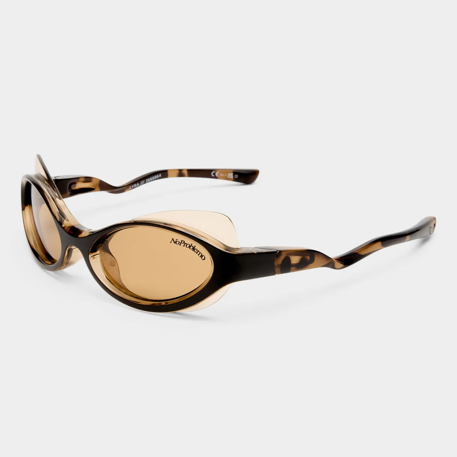 Le Specs Lyra occhiale da sole tartarugato
