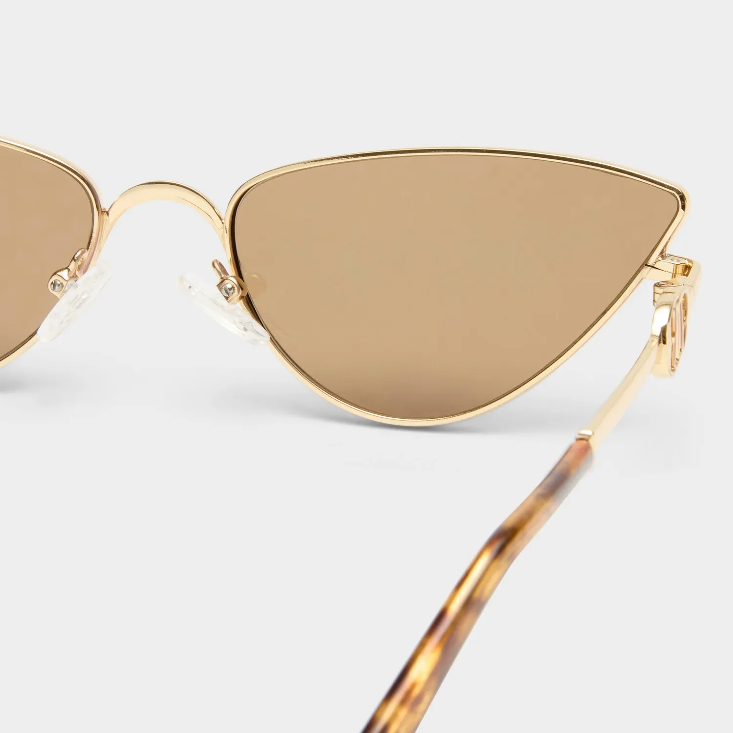 Le Specs The Soiree occhiale da sole oro lente marrone
