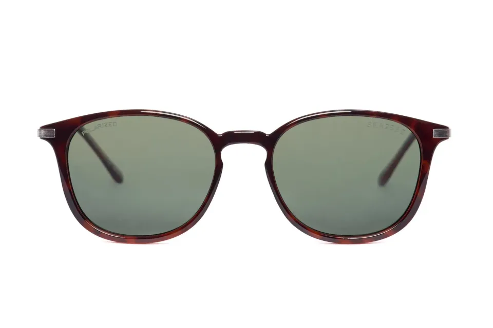 Sea2See Treviso Sun occhiale da sole havana verde G15 polar.